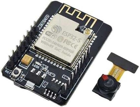 ESP32-CAM WiFi Bluetooth Geliştirme Kartı + OV2640 Kamera Modülü 2MP Çözünürlük IoT Akıllı Sistemler için Arduino Uyumlu