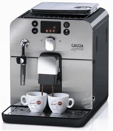 brera espresso machine silver by gaggia