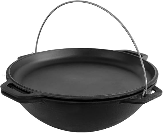 Kazan KA12-3 Cast Iron with Lid 12 L