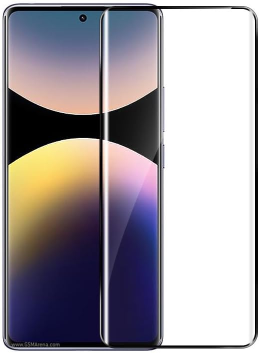 Zore Xioami ile uyumlu Redmi Note 14 Pro 5G Süper Pet Ekran Koruyucu Jelatin Siyah
