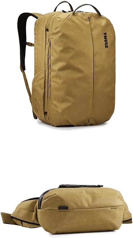 Thule Aion Travel Bundle - 40L Backpack with Sling Bag in Nutria