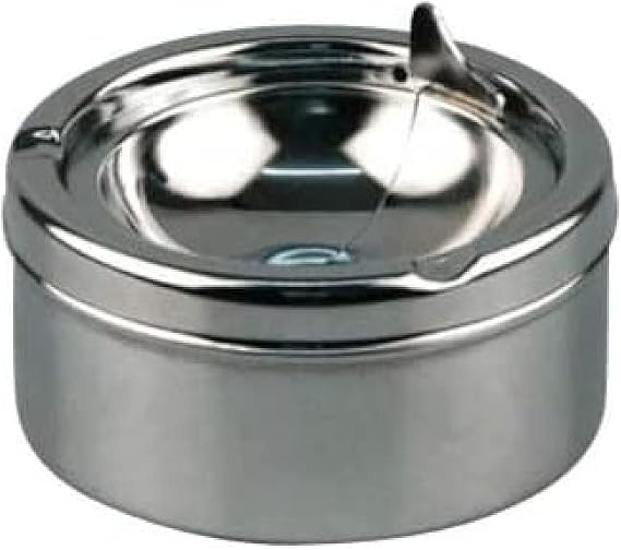 HA Tilting ashtray chrome/polished chrome 11 cm, 134 g