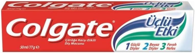 Colgate Triple Effect Toothpaste, 50 ml