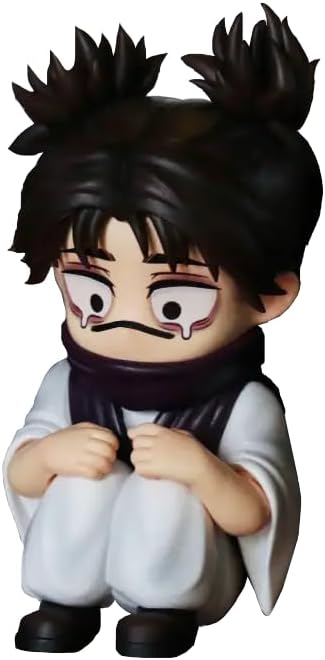 Anime JJK Figures Choso Action Figure JJK Chousou Figure Sitting Statue Figurine Fushiguro Megumi Figure Desktop Statue 9.5CM
