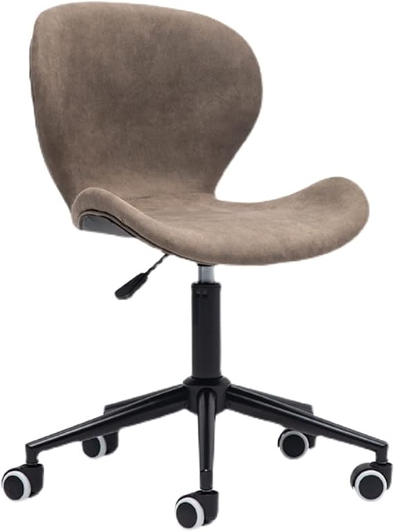 Computer Chair Swivel Desk Chair Swivel Chair Armless Computer Chair With Back Support Small Spaces Comfortable Task Chair Work Chair(A)