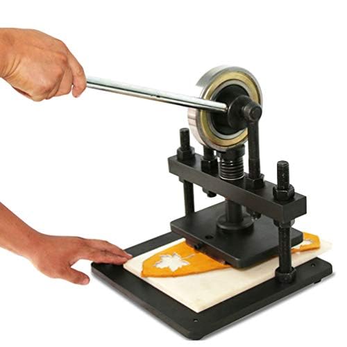 TOPCHANCES 20x14cm Single-Wheel Manual Die-Cutting Machine Photo Paper Leather Embossing Machine PVCEVA Plate Die-Cutting Machine