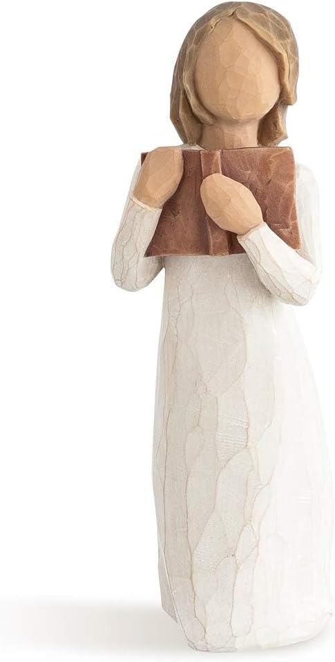 Willow Tree Love of Learning, Sculpted Hand-Painted Figure