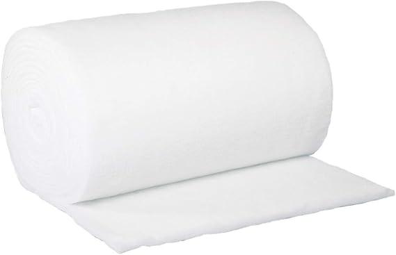 celloexpress Fire Retardant Polyester Wadding/Batting for Quilting, Upholstery, Sewing, and Padding (2oz Fire Retardant, 1m - 100cm x 136cm)