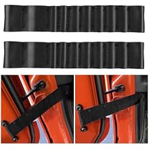 2 Pcs Door Limiting Straps, Heavy Duty Auto Door Check Limiter, Strong Adjustable Restriction Inspection Strap, Door Limiting Check Replacement for TJ JK JL CJ JKU YJ Load 1000 Lb