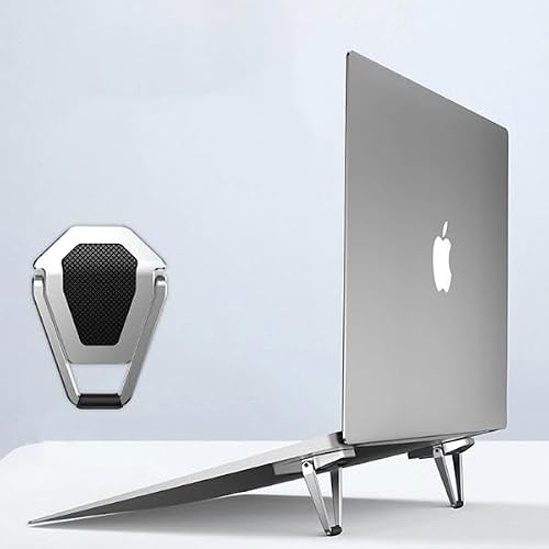 Coofbe Mini Laptop Stand Desktop Laptop Holder Laptop Stand Portable Adhesive Laptop Stand set