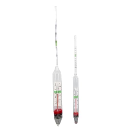 1set Hydrometer Thermometer Premium Aquarium Salinometer for Accurate Measurement Compact Design for Easy Use in Fish Tanks