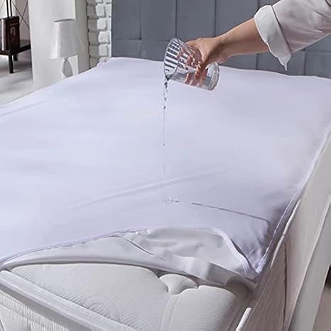 Suvay Water Liquid Proof Cotton Mattress Mattress Mattress Mattress Mattress Flame 9 Different Sizes (90x190)