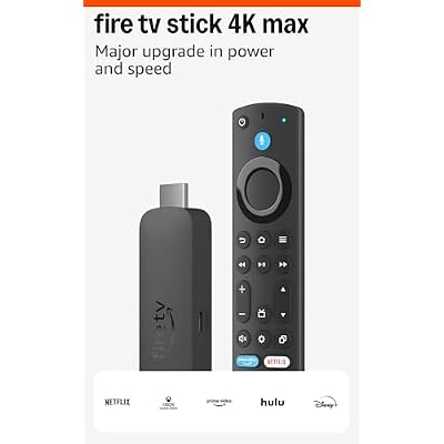 Like-New Amazon Fire TV Stick 4K Max streaming device, with AI-powered Fire TV Search, supports Wi-Fi 6E, free & live TV without cable or satellite, find shows faster with Alexa+