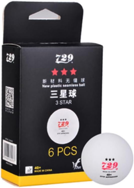 729 Friendship 40+ Seamless New Material ITTF Approved 3-Star Table Tennis Ball Ping Pong Balls