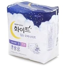 [Yuhan Kimberly] Korean White Wearable Overnight - Ggulzam Pad 8 Count - Ggulzam Pad