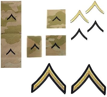 U.S.Army Private Rank Bundle Male E-2