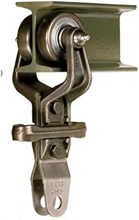 3 Webb Trolley with H Attach & Hardware 5 1/2 Drop