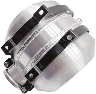JSD 1.75 Gallons 8"x8" Aluminum Gas Tank With Internal Baffle Center Fill 1/4" NPT Outlet for hotrod,ATV,UTV,dune buggy