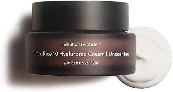 haruharu wonder Black Rice 10 Hyaluronic Cream, Face Moisturizer, Vegan, Cruelty Free, Daily skincare, Korean Skincare, Unscented, 50ml