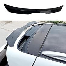 ABS Car Rear Spoilers for Audi R8 II Coupe (4S, Facelift 2019) 2019-2023 2024, Rear Trunk Roof Spoiler Lip Decoration Modification Accessories,Gloss Black