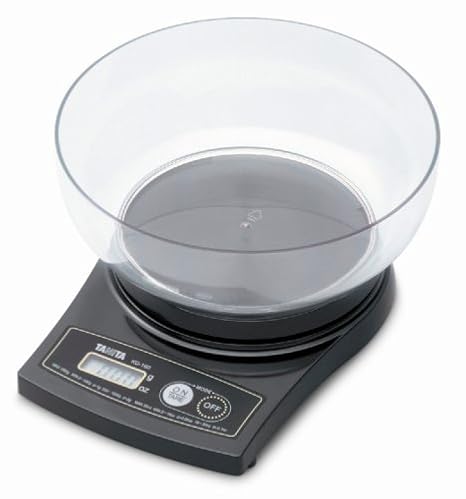 Tanita KD-160BK Kitchen Scale, Black