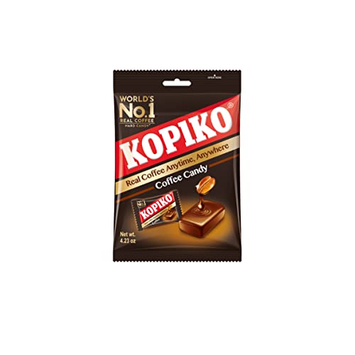 Kopiko Coffee Candy Bold-Tasty Hard Candy from Indonesia with Real Coffee Extract A Satisfying Boost for On-the-Go Energy 4.23 oz
