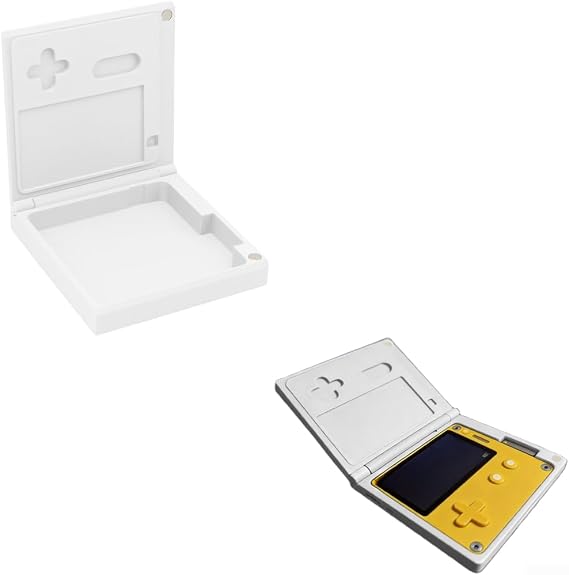 Protective Case for Playdate Lightweight 9 x 8.8 cm Scratch-Resistant for Playdate (White)