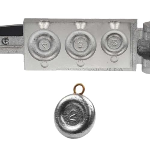 Do It River Sinker 2, 3, 4 oz. Do it Mold 3179 2, 3, 4 Cavities 3 Total