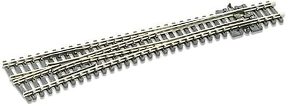 Peco N Scale Code 80 Electrofrog #8 Left-Hand Turnout