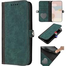 bojioderf Compatible with Sony Xperia XZ3 4G Case,Compatible with Sony Xperia XZ3 4G Kickstand Flip Magnetic Closure Card Holder Green