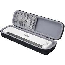 co2CREA Hard Travel Case for Brother DS-640/DS-940DW/DS-720D/DS-740D Mobile Color Page Scanner, Waterproof EVA Travel Carrying Case with Mesh Pocket and Handle, Fits Cables and Accessories (Case Only)
