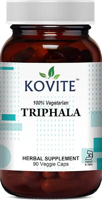 Organic Triphala 500 mg - 90 Vegetable Capsules