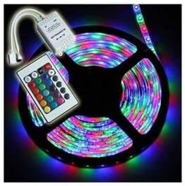 5 Metre Rgb Şerit Led Seti-İç ve Dış Mekan Silikonlu-Tak Çalıştır