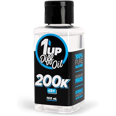 1UP Racing 110200 - Pure Silicone Diff Oil, 100ml, 200K CST