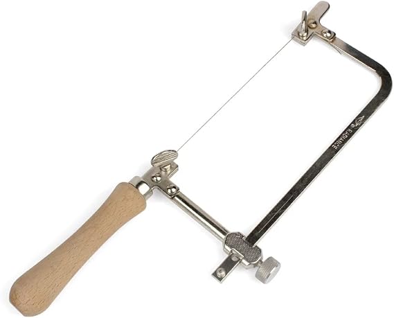 1PC Coping Saw Steel Frame for Wood Stone Jade Metal Cutting Multi Function Hand Tool