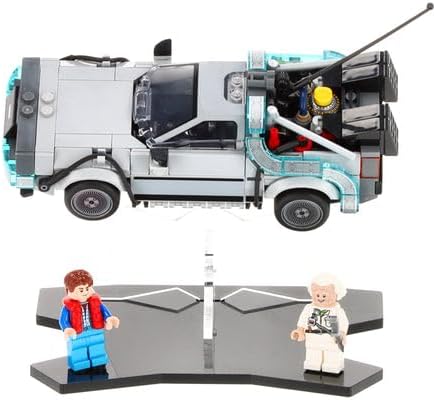 Display Stand Compatible with LEGO 77256 Time Machine from Back to the Future - Display Stand