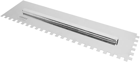 Switch System Large Square Notch Trowel, 3/8"" - BIHUI, PTSJL10