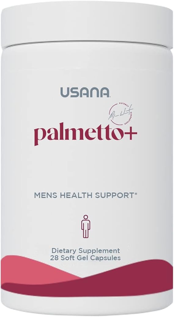 USANA Palmetto Plus Saw Palmetto Prostate Supplement for Men - (28 Capsules per Container) - Serving Size: 1 Capsule