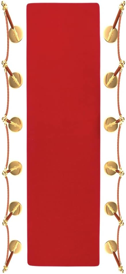 Trademark Innovations Red Carpet Aisle Runner (2' x 10')