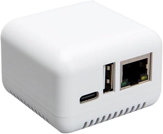 Blue TH Network Print Server Transforms USB Printer into a Wireless Printing Solution