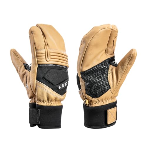 LEKI Copper S Lobster Warm Insulated Water-Resistant Gloves for Skiing, Snowboarding, Cold Weather
