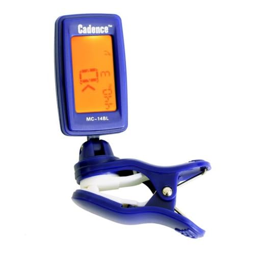 Cadence MC14BL Chromatic Clip on Tuner - Blue