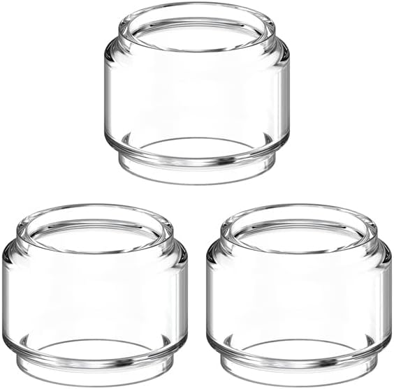 3pcs Replacement Straight Fat Bubble Glass Tube Tank For Z Max RTA Tank (3Pcs Fat)