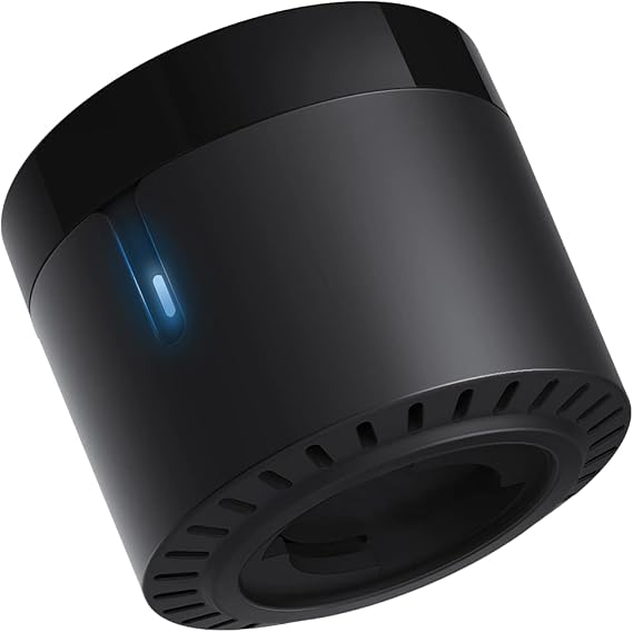 BroadLink RM4 Mini, Universal IR Remote Control, Code Learning, TV, AC, Works with Alexa and IFTTT