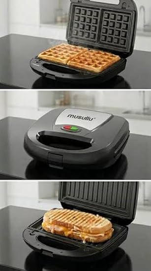 Musullu Tost ve Waffle Makinesi Msl-2038