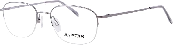 Aristar By Charmant Men's Eyeglasses AR6724 AR/6724 005 Grey Optical Frame 54mm