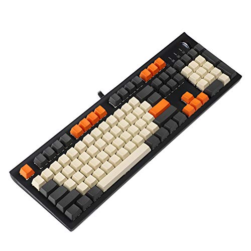 YMDK Carbon Blank 60 87 104 Keycaps Thick PBT OEM Profile Keycap for MX Mechanical Keyboard Only Keycap