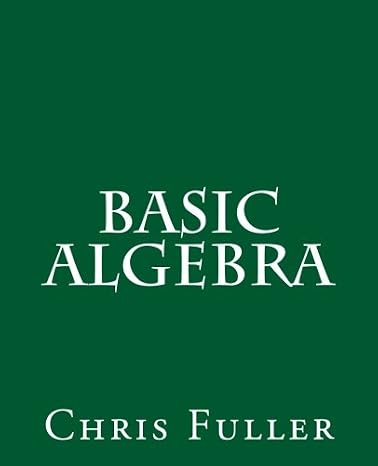 Basic Algebra