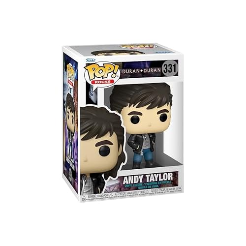 Funko POP! Rocks: Duran Duran - Wild Boys Andy Taylor - Collectable Vinyl Figure - Gift Idea - Official Merchandise - for Kids & Adults - Music Fans - Model Figure for Collectors and Display
