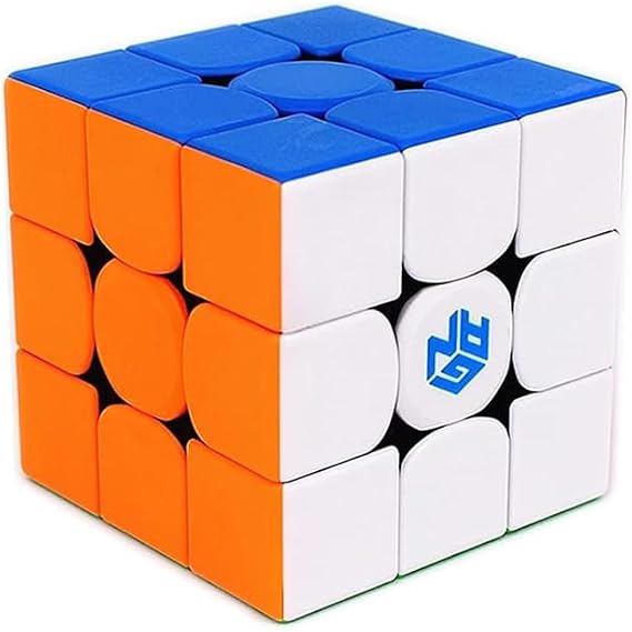 XMDCuber GAN 356 RS 3x3 Speed Cube Classic Stickerless Puzzle Cube, 56 mm, GAN356 RS Standard Edition